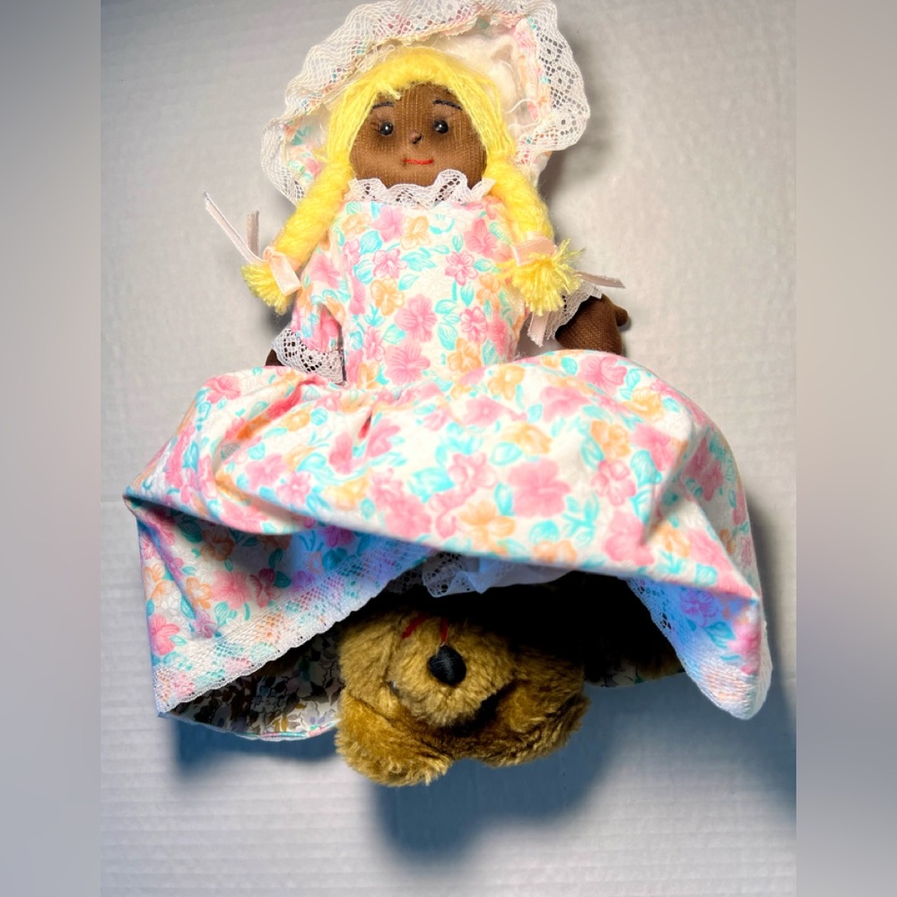 Vintage Goldilocks Topsy Turvey Storytime Doll African American Version NEW